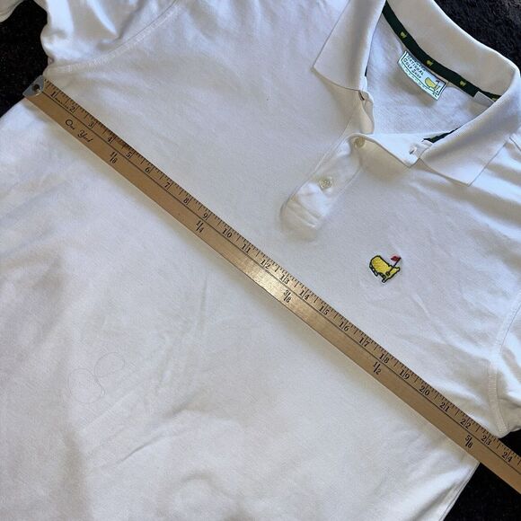 Augusta National Masters Mens Size XL Golf White Polo Cotton Shirt - Picture 6 of 7